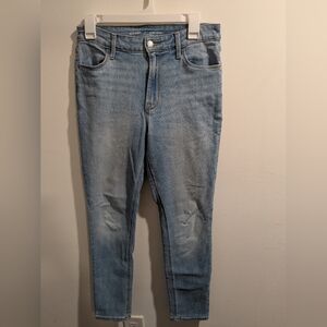 Old Navy Light Blue High Rise Women's Super Skinny Jeans